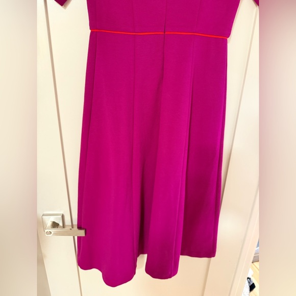 STUNNER: Elegant Magenta Boden Dress Jackie O Vibes - Picture 6 of 6